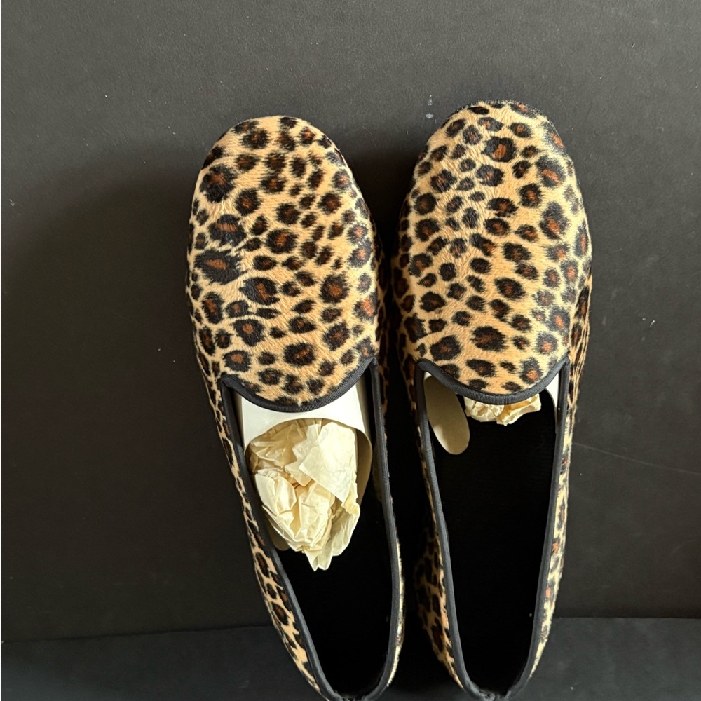 Leopard Print Women's Loafers